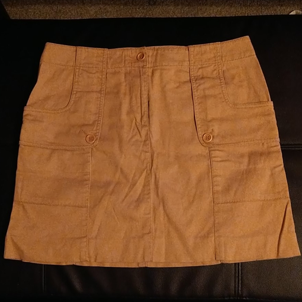Kenneth Cole Beige Skirt